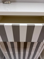 AMURA Комод 6 ящ.(70*145) 98% GLOSS/CAPITONE