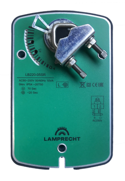 Электропривод LAMPRECHT LB24-03SR (С возвратной пружины)