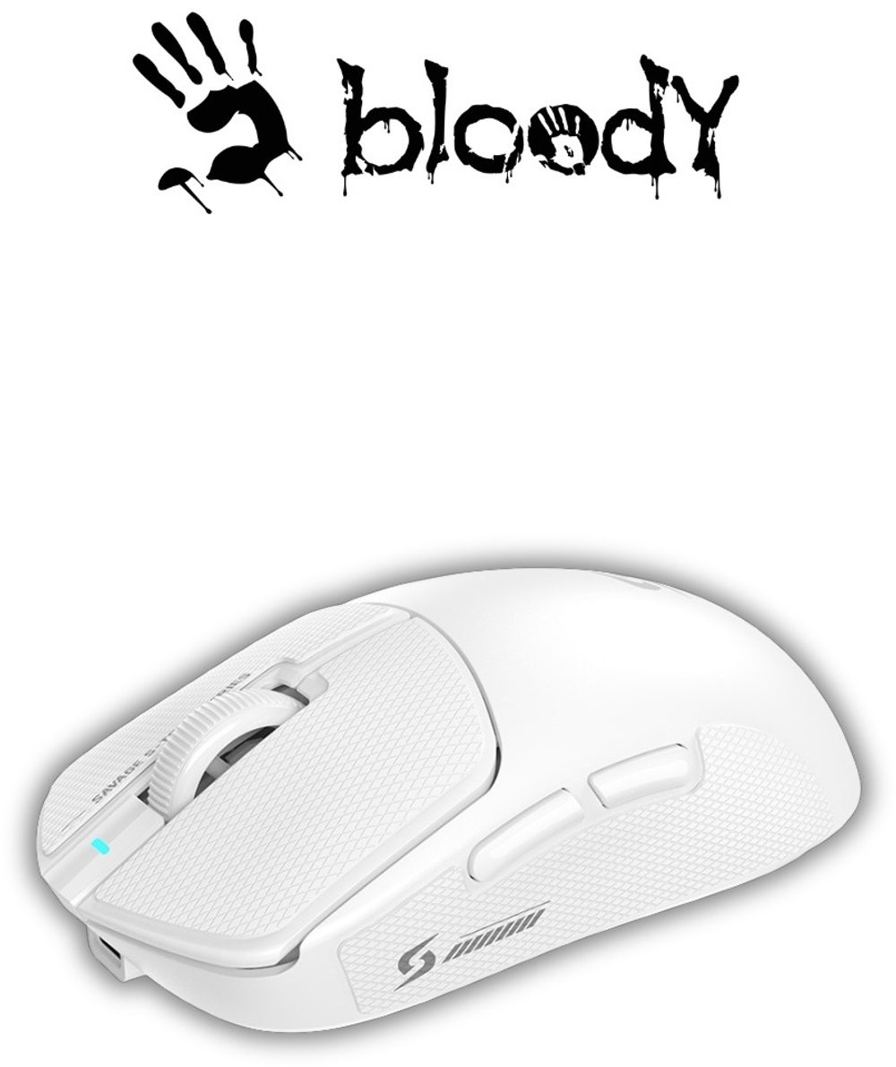 Мышь Bloody SG5 White белый