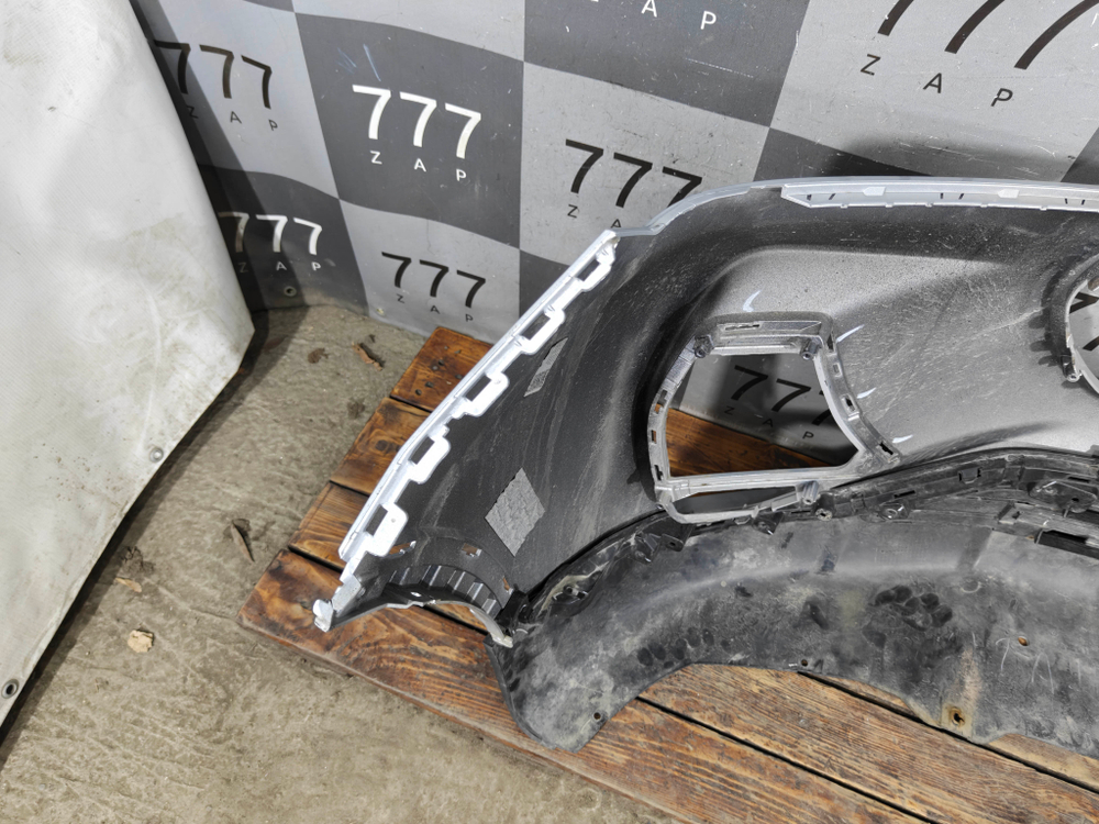 Бампер передний + юбка переднего бампера Chery Tiggo 7 Pro 20-нв Б/У Оригинал 602000941AADQJ