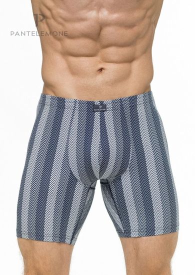 Трусы мужские боксеры Pantelemone PMHL-1176, полоса синяя