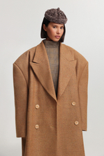 Пальто-пиджак макси