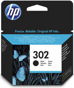 HP 302 Подлинный Черный 1 шт F6U66AE#301