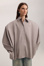 Рубашка О-силуэта