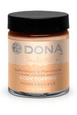 Съедобная карамель для тела и оральных ласк DONA Body Topping Honey Suckle 59 мл