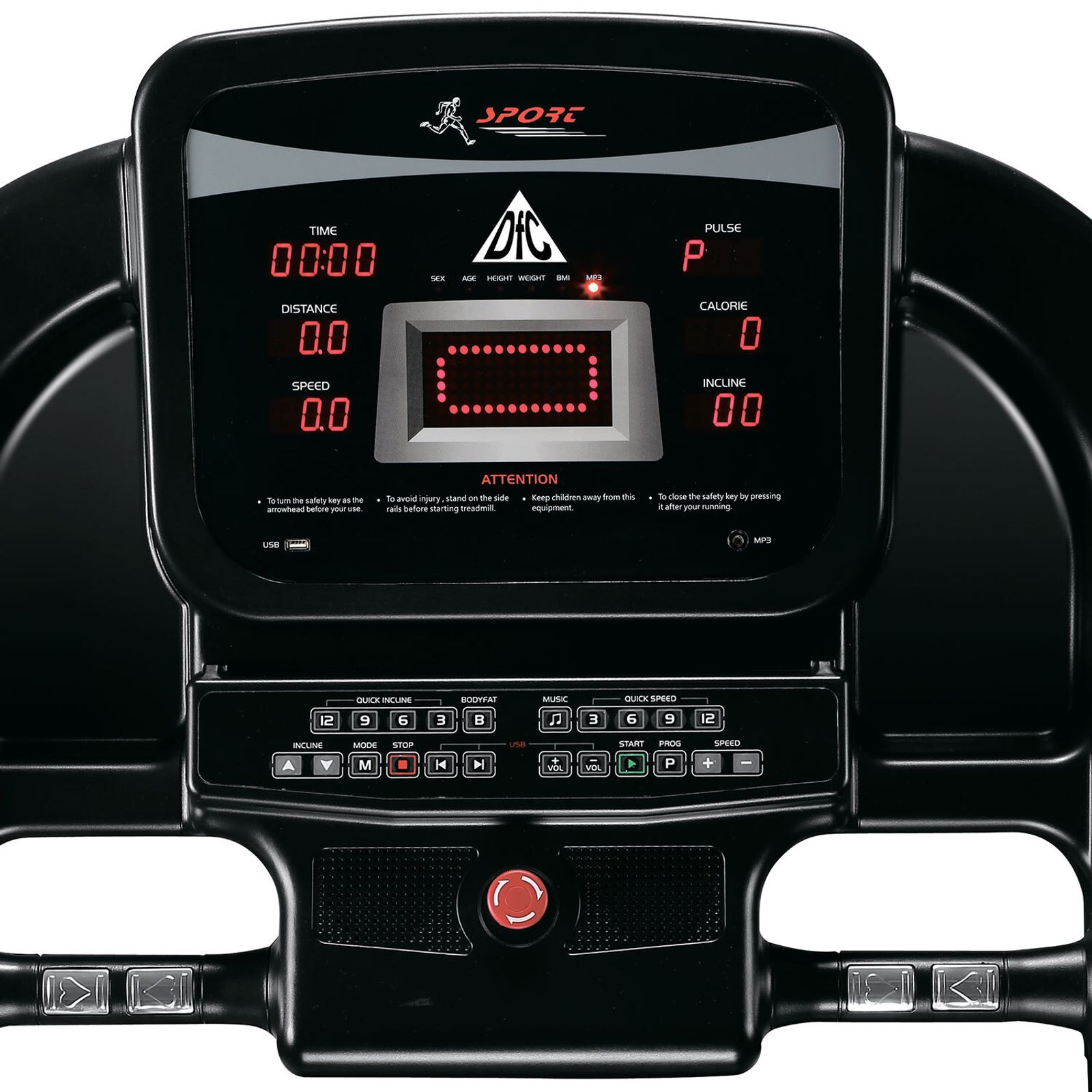 Беговая дорожка DFC RUNNER T810 Pro фото №3
