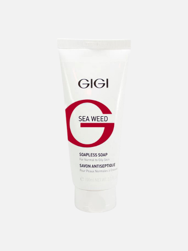 Жидкое безмыльное мыло для жирной кожи Soapless Soap, Sea Weed, GiGi, 100 мл