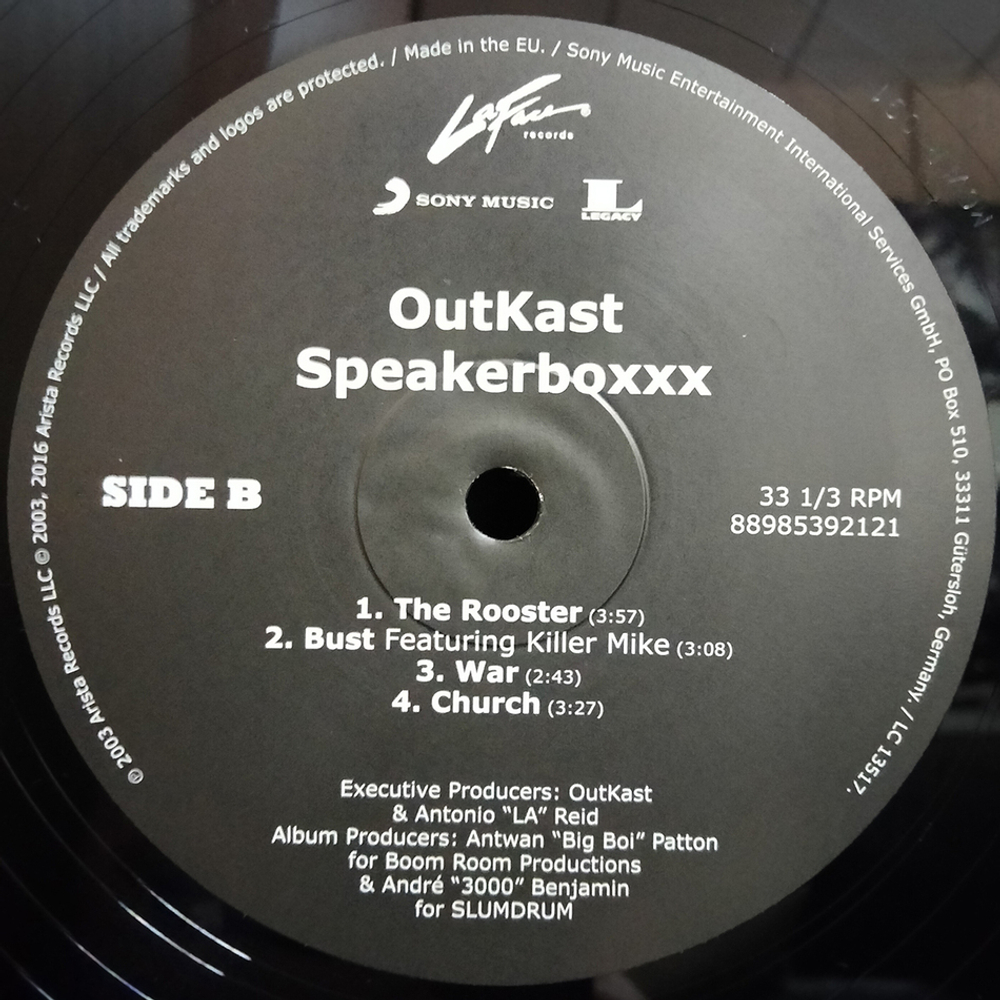 OutKast / Speakerboxxx - The Love Below (4LP)