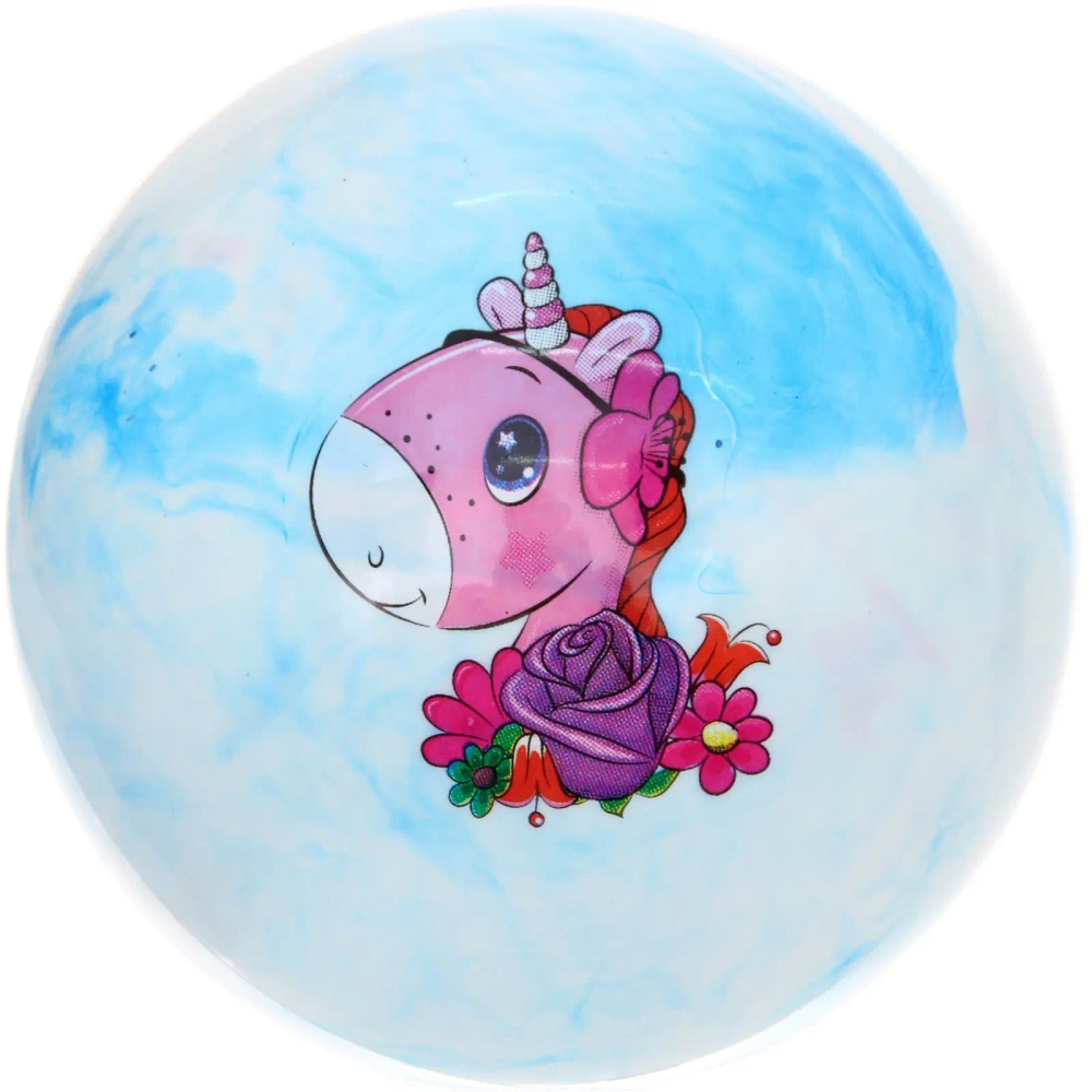 Мяч 22 см «Единорожек» (50г)