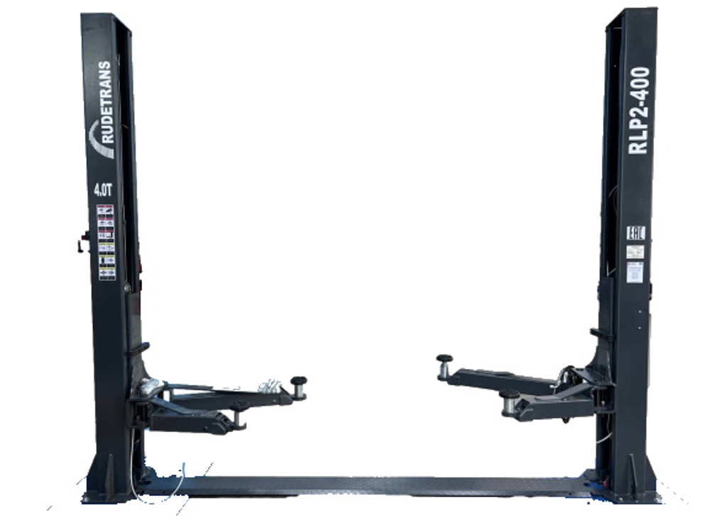 RLP2-400 (220В) двухстоечный подъемник Rudetrans