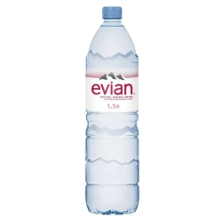 Вода негазированная Evian, 1,5 л