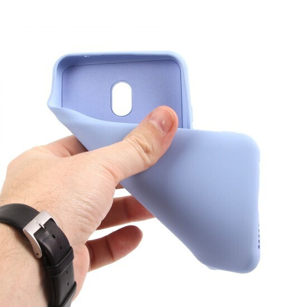 Панель Soft Touch для Xiaomi Redmi 8A, 012065 Серо-синий