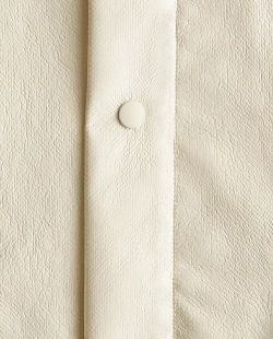 ZARA HOME ВОДОСТОЙКИЙ ПЛАЩ, БЕЛЫЙ