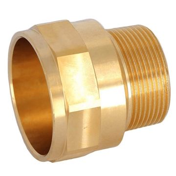 Муфта бронзовая Hailiang 18 х 3/4" НР (серия 94243G бронзовые фитинги под пайку)