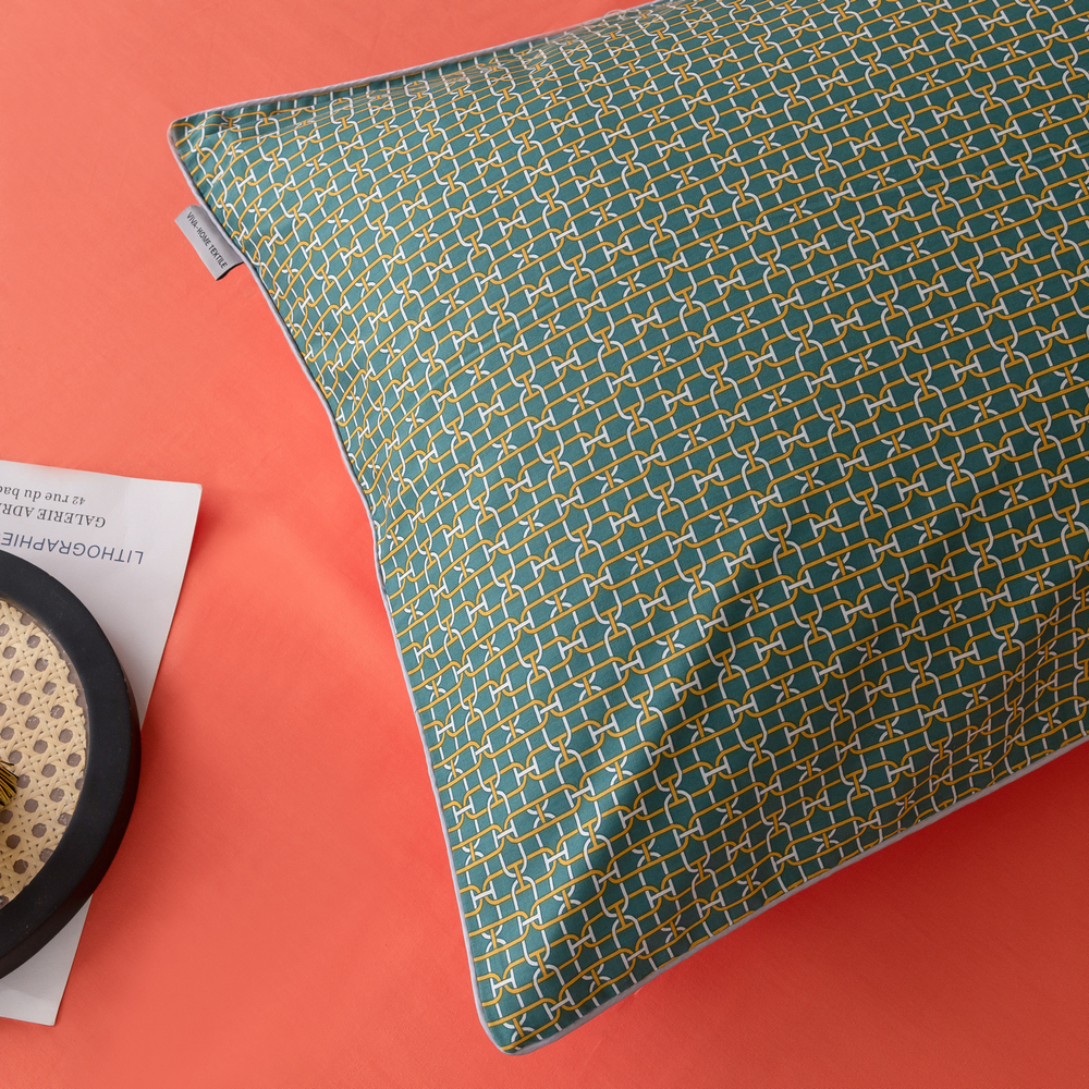 Комплект постельного белья Сатин Элитный на резинке CPLR056