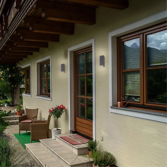 370600 STREET NT19 398 темно-серый Ландшафтный светильник IP54 GU10 2*50W 220V LANDSCAPE