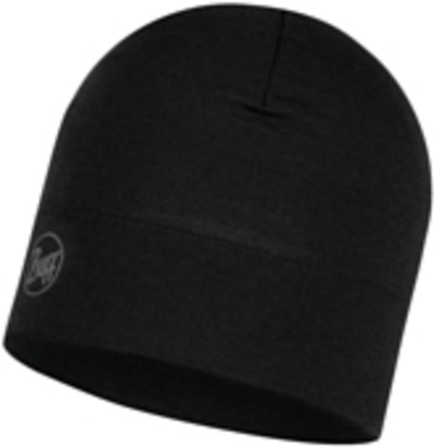 Шапка Buff Merino Migweight Hat Solid Black (US:one size)