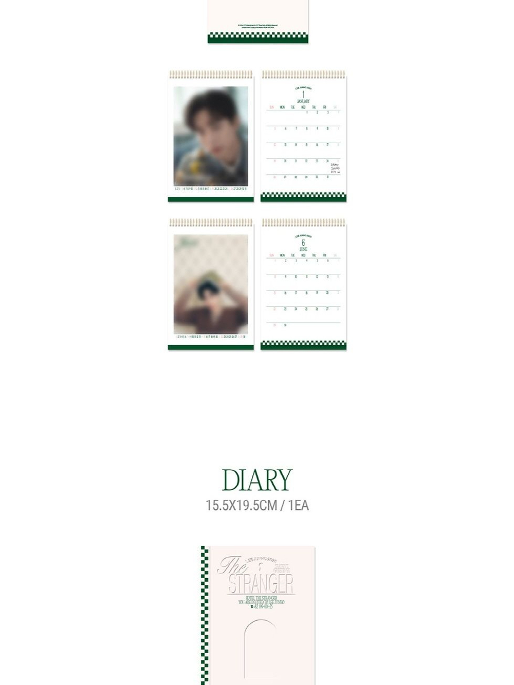 товары LEE JUNHO - THE STRANGER 2025 SEASON'S GREETINGS