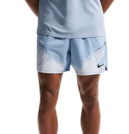 Теннисные шорты Nike Court Paris Slam Dri-Fit Tennis - work blue/hydrogen blue/black