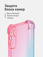 Чехол ROSCO для Xiaomi Redmi Note 10;Xiaomi Redmi Note 10S;Poco M5s оптом (арт. XM-RN10-HARD-TPU-PINK-BLUE)