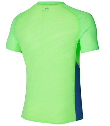 Мужская теннисная футболка Mizuno Aero Tee - зеленый