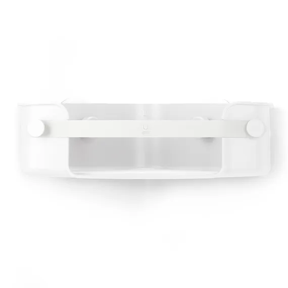 Органайзер для душа угловой flex adhesive, белый