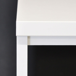 Кухонный модуль напольный под духовой шкаф 60 см Валенсия со столешницей, на ножках, белый