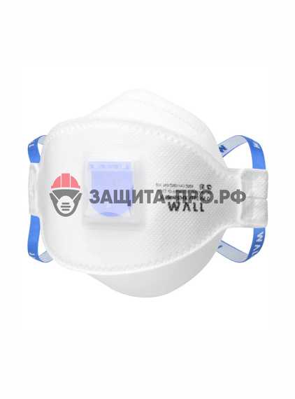 Респиратор Wall AIR 95НK, FFP2, с клапаном  (максимум)