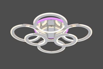 3008/4+2 CR+RGB (1) Люстра MN