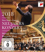 Vienna Philharmonic, Riccardo Muti / New Year's Concert 2018 (DVD)