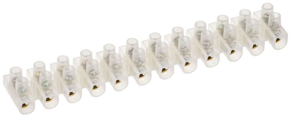 Колодка клеммная ЗВИ-10 2.5-6кв.мм 12 пар IEK UZV3-010-06