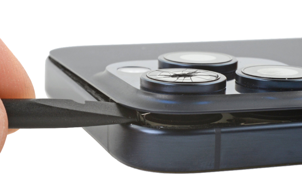 Замена глазка камеры для iPhone 15 pro Max