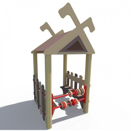 Детский игровой домик Домик-избушка ДИФ 01090