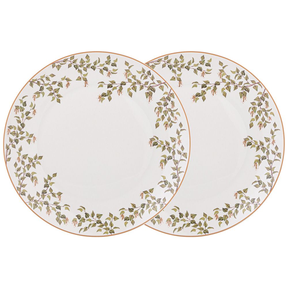 НАБОР ТАРЕЛОК ОБЕДЕННЫХ LEFARD "БЕРЕЗКИ" 2 ШТ. 26 СМ (КОР=9НАБ.)