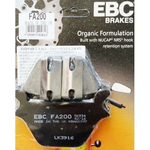 EBC Тормозные колодки задние FA200