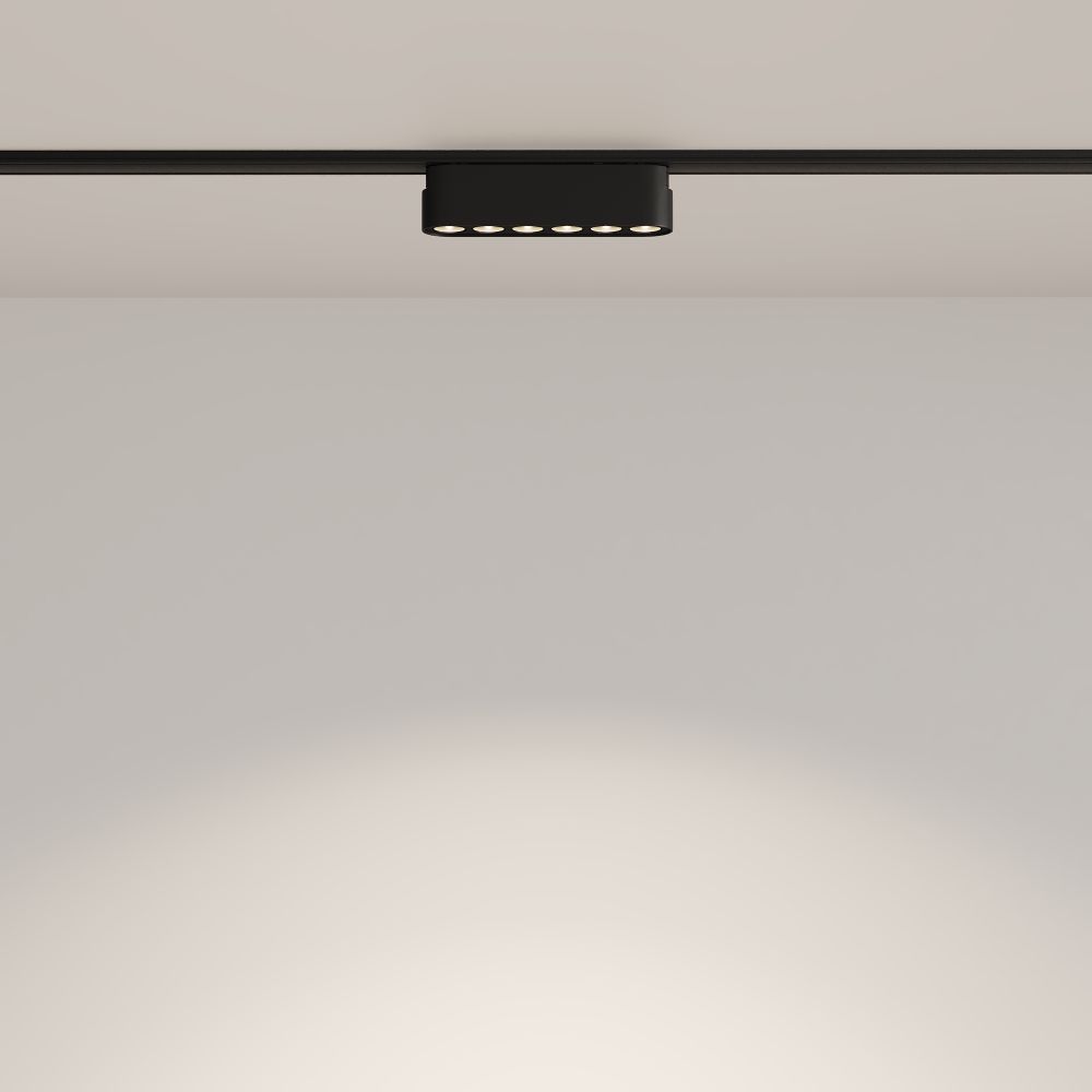 Трековый магнитный светодиодный светильник Maytoni Radity Points TR082-1-6W4K-M-B