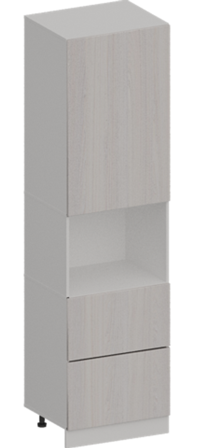 Кухня Модуль ШП2Я 600 Графит / Анкор