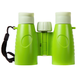 Бинокль детский Bresser Junior 3x30 зеленый - Ударопрочный корпус с углубленными линзами