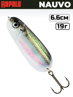 Блесна RAPALA Nauvo NAV19 / 6.6 см, 19 г, цвет HRL