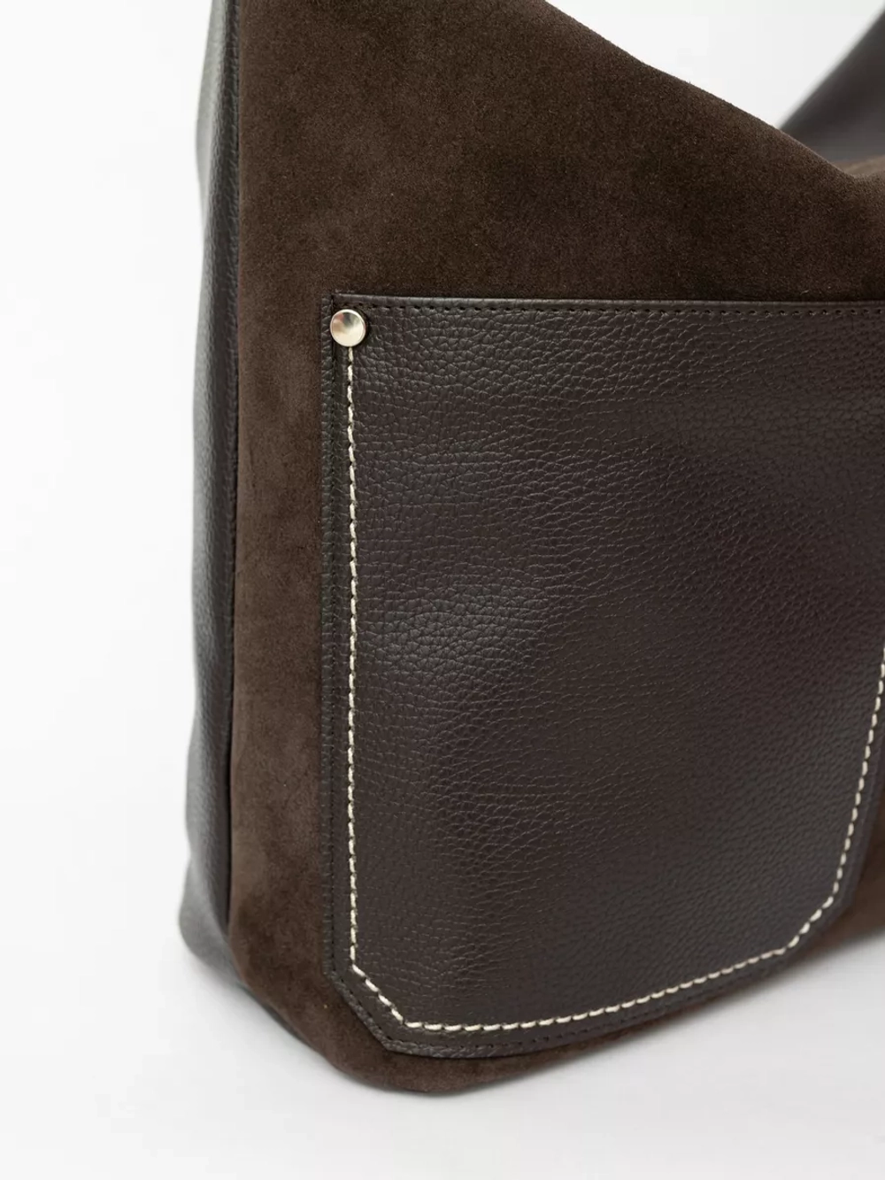 Сумка через плечо большая шоппер