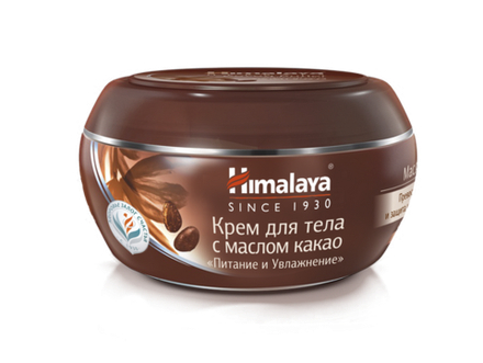 Himalaya Крем-банка д/тела с маслом* КАКАО "Питание и Увлажнение" 50 мл *6*24