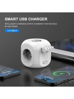 Сетевой фильтр с 4 SMART USB