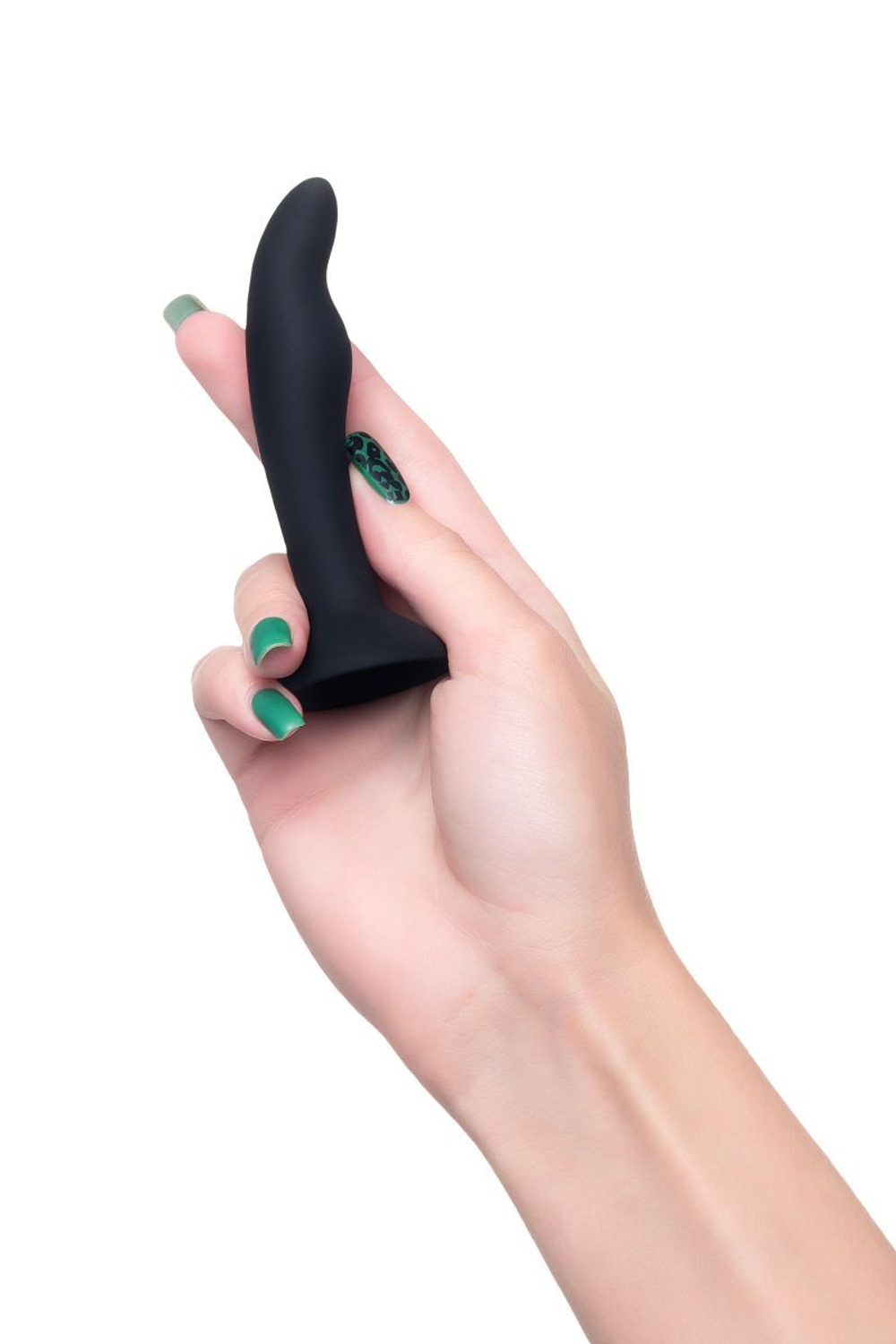 Черная анальная втулка Stroft - 10,5 см. (Цвет: черный)