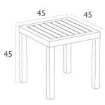 Столик пластиковый для лежака Ocean Side Table