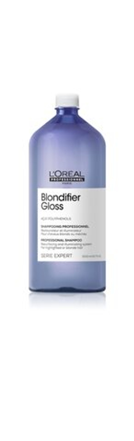 L’Oreal Professionnel Serie Expert Blondifier - укрепляющий и регенерирующий шампунь для осветленных волос с мелированием в оттенке холодный блонд /   1500  ml  / GTIN 3474636975662