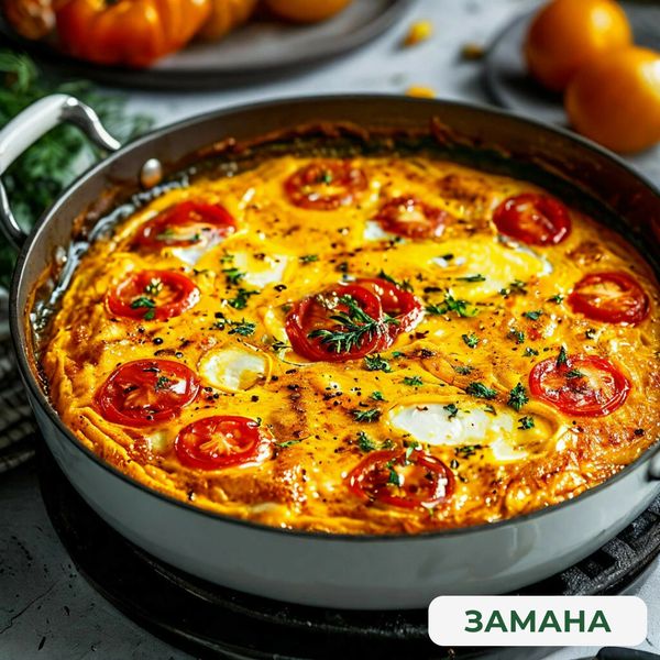 Омлет с овощами