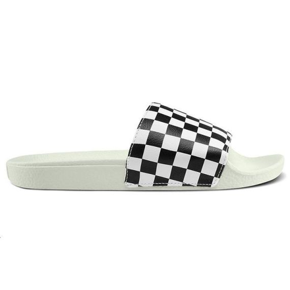 Vans Slide-On 'Checkerboard White Black'