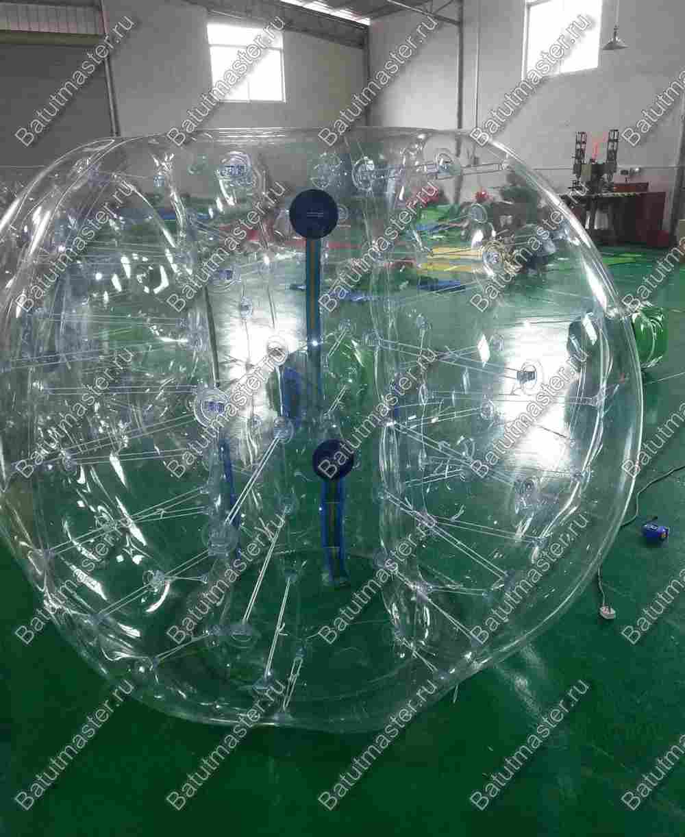 Бампербол «Прозрачный» ТПУ, диаметр 1,5 м