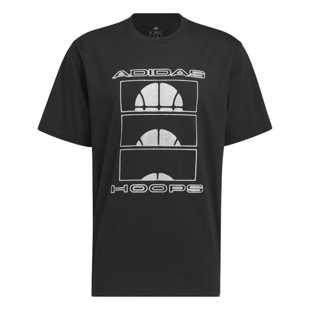 Баскетбольная футболка adidas Ball at Sunrise Graphic T-shirt Black