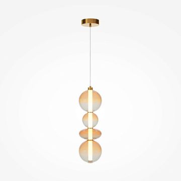 Подвесной светодиодный светильник 36W 3000K MOD307PL-L36BS3K латунь Futuro Modern Maytoni